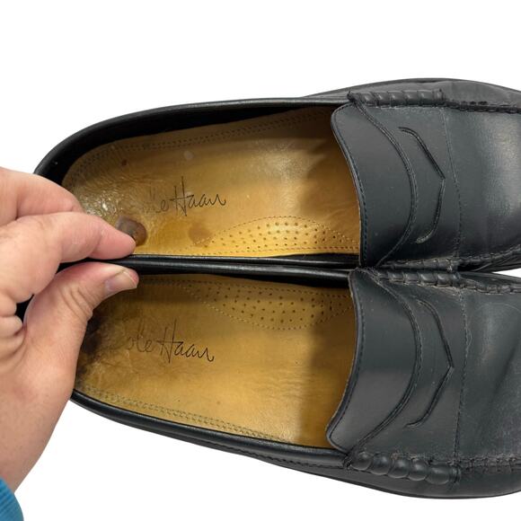 Cole Haan Men\'s Loafers Shoes sz 11 Leather Slip On #M121 main image 5